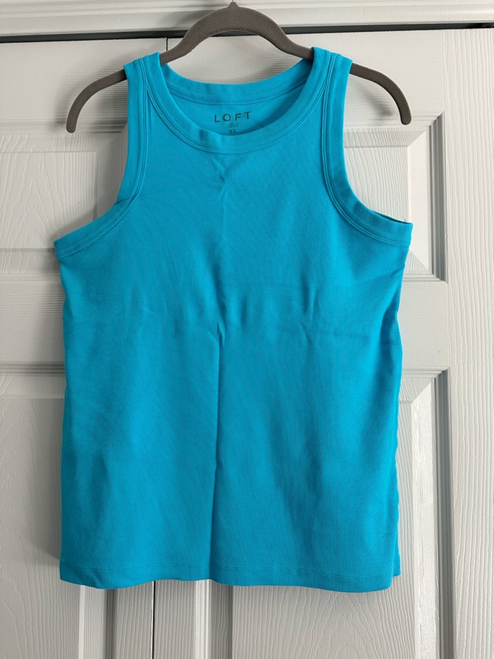 Ann‎ Taylor LOFT Everyday Perfect Tank in New Blue Size XL EUC